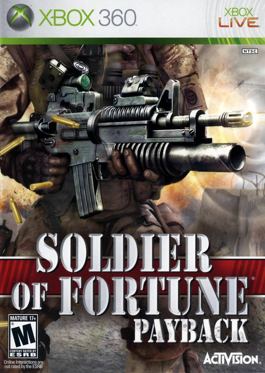 Soldier of Fortune: Payback - Xbox 360