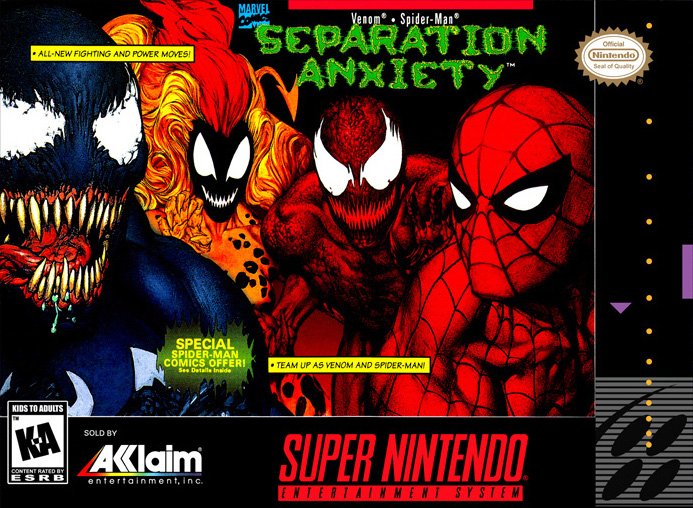 Venom/Spider-Man: Separation Anxiety - SNES