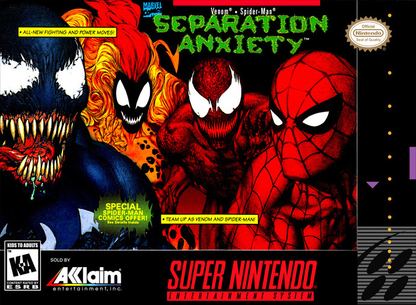 Venom/Spider-Man: Separation Anxiety - SNES