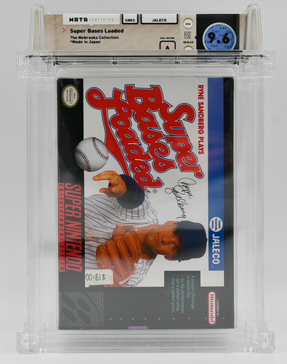 Super Bases Loaded SNES 9.6 A - NEBRASKA COLLECTION