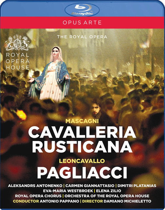 Mascagni/Leoncavallo: Cavalleria Rusticana/Pagliacci: Orchestra Of The Royal Opera House - Blu-ray Opera UNK NR