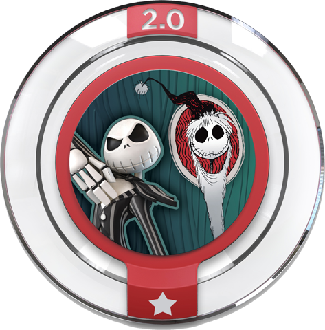 Round Power Disc | Sandy Claws Surprise - Disney Infinity 2.0