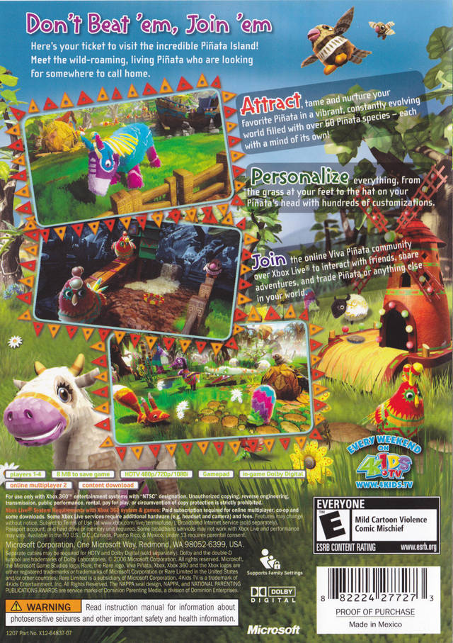 Viva Pinata - Platinum Hits - Xbox 360