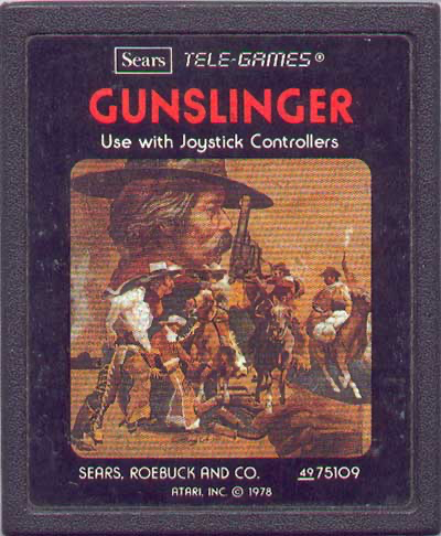 Gunslinger (Picture Tele-Games) - Atari 2600