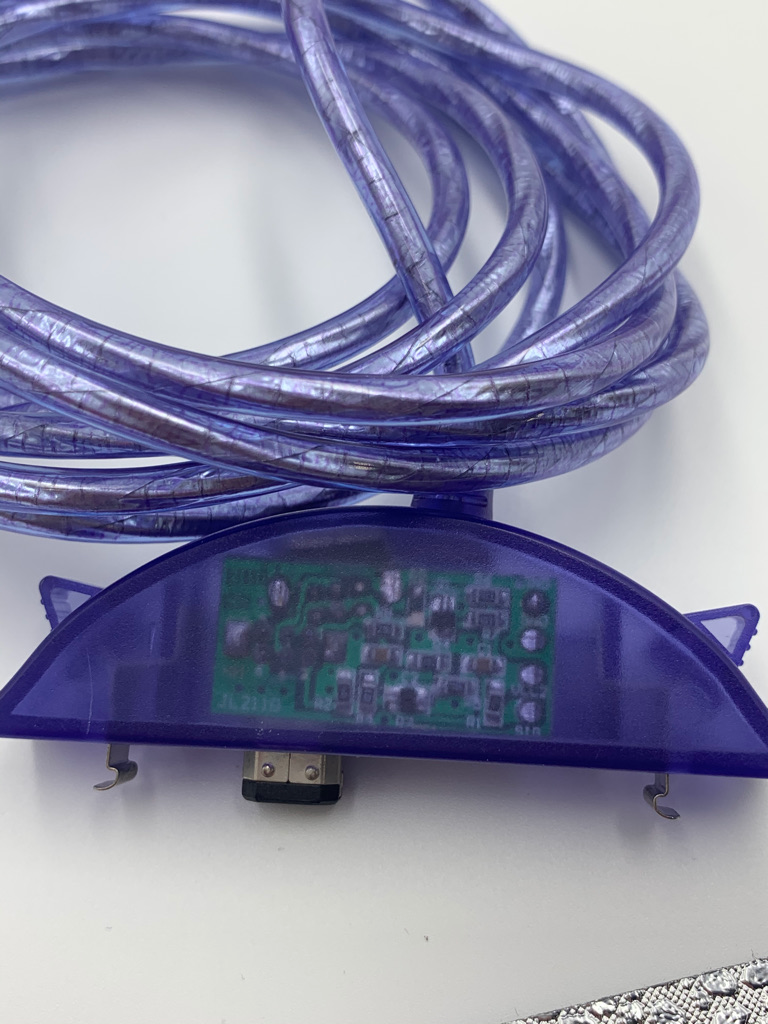 Gameboy Advance Link Cable i Brand Purple - Gamecube