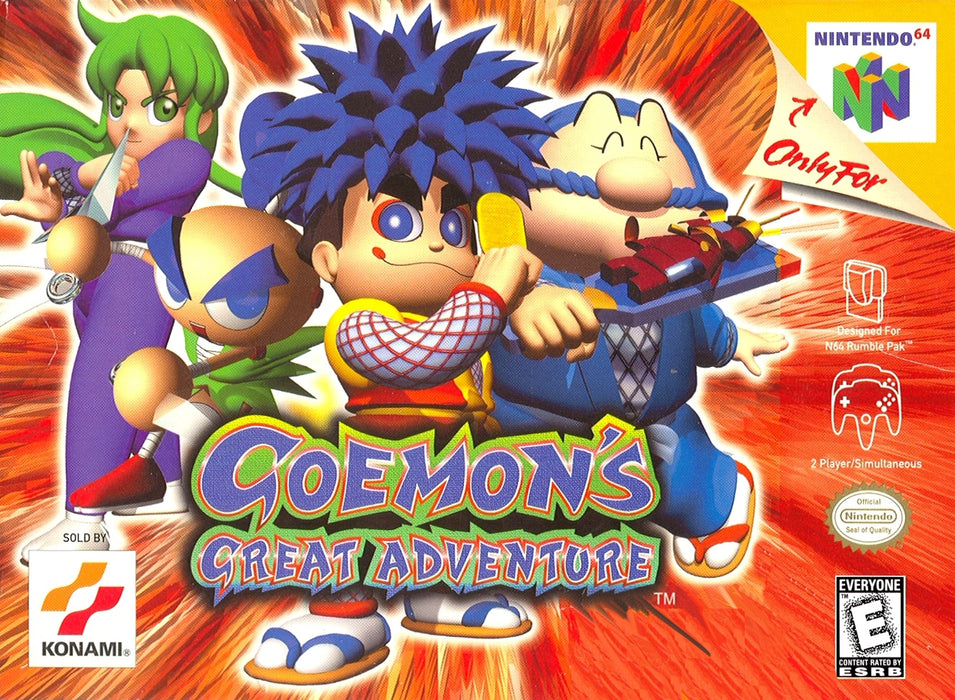 Goemon Great Adventure - N64