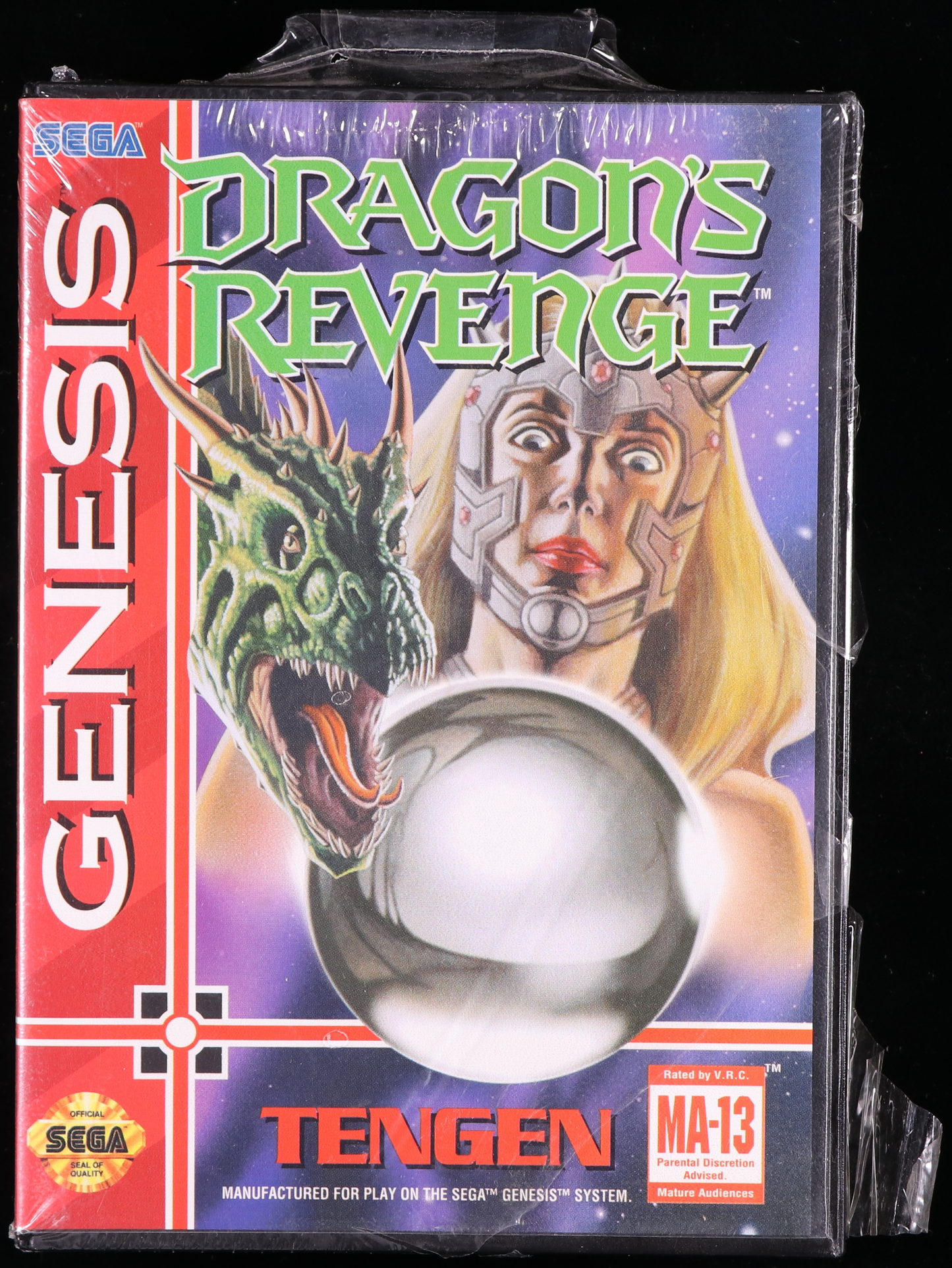 Dragon's Revenge SEGA GENESIS 9.8 B - NEBRASKA COLLECTION