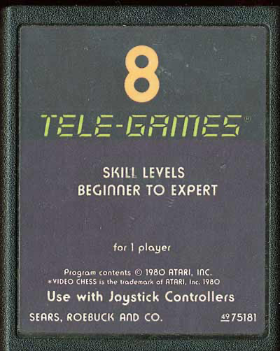 Video Chess (Tele-Games) - Atari 2600