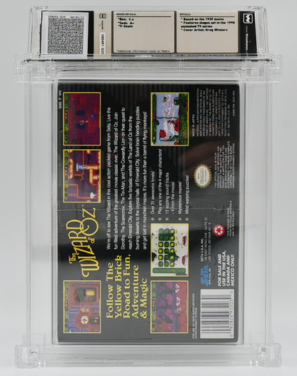 The Wizard of Oz SNES 9.4 A+ - NEBRASKA COLLECTION