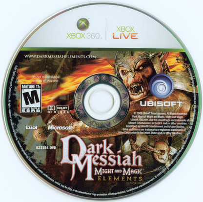 Dark Messiah: Might and Magic Elements - Xbox 360