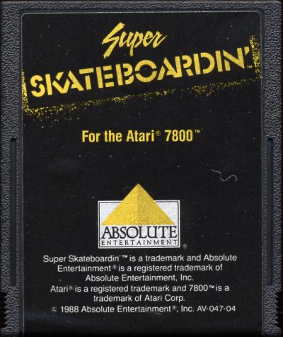 Super Skateboardin' - Atari 7800