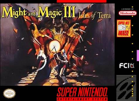 Might and Magic III: Isles of Terra - SNES