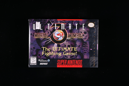 Ultimate Mortal Kombat 3 SNES 9.6 A+ - NEBRASKA COLLECTION