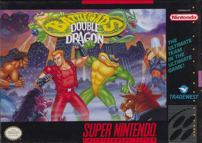 Battletoads / Double Dragon: The Ultimate Team - SNES