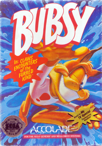Bubsy in Claws Encounters of the Furred Kind - Genesis