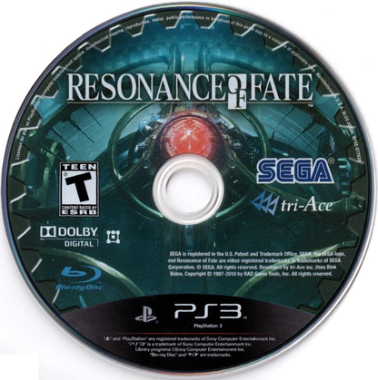 Resonance of Fate - PS3