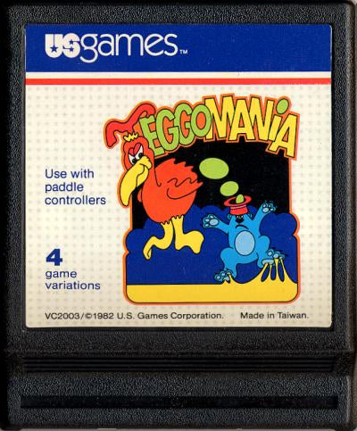 Eggomania (Beveled Cartridge) - Atari 2600