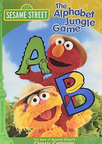 Sesame Street: The Alphabet Jungle Game - DVD