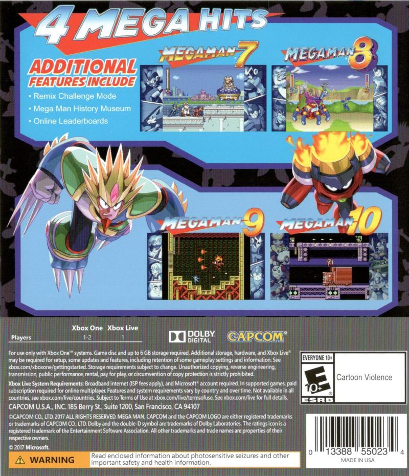 Mega Man Legacy Collection 2 - Xbox One