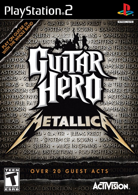 Guitar Hero Metallica - PS2