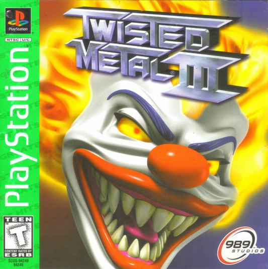 Twisted Metal 3 - Greatest Hits - PS1