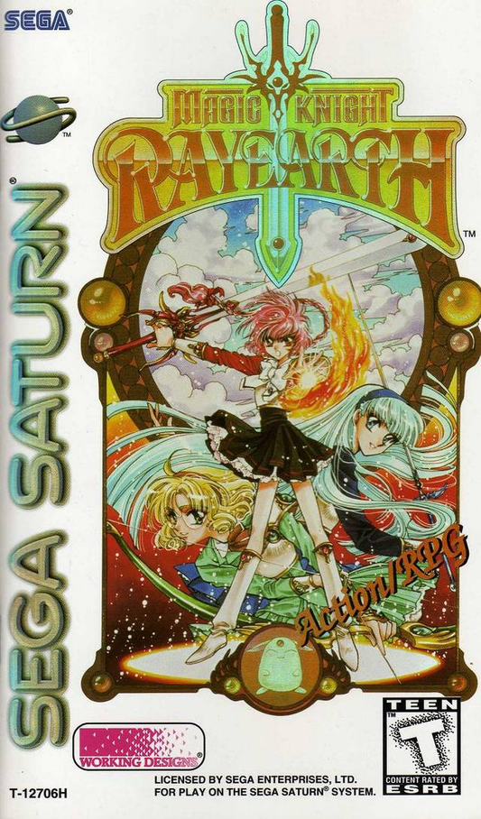 Magic Knight Rayearth - Sega Saturn