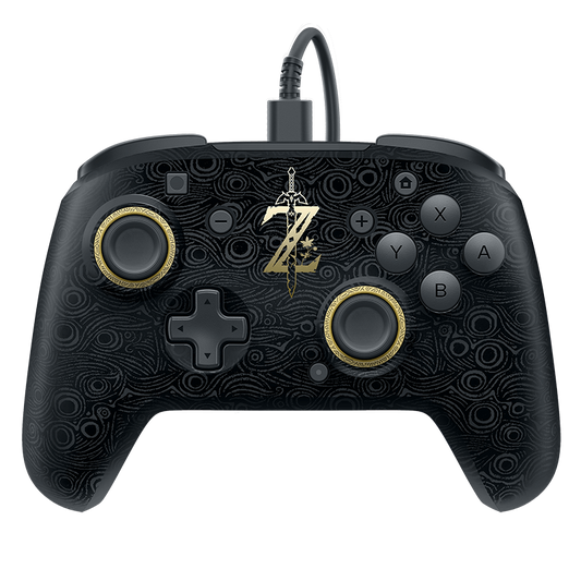 Power A Faceoff Wired Pro Controller Zelda BOTW - Switch