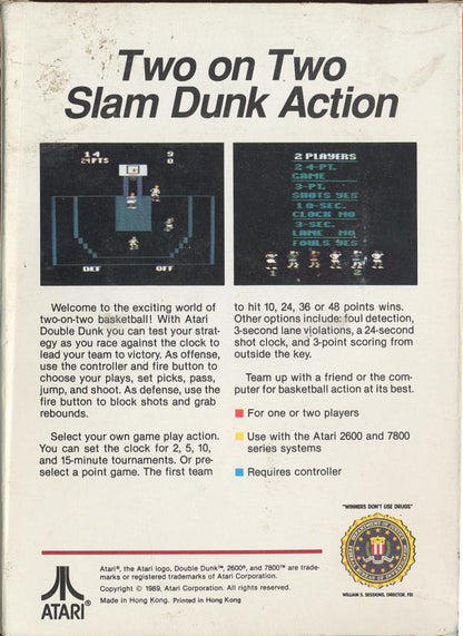 Double Dunk - Atari 2600