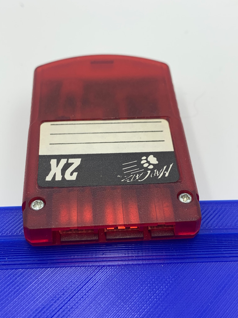 Memory Card PS1 Mad Catz 2x Red - PS1