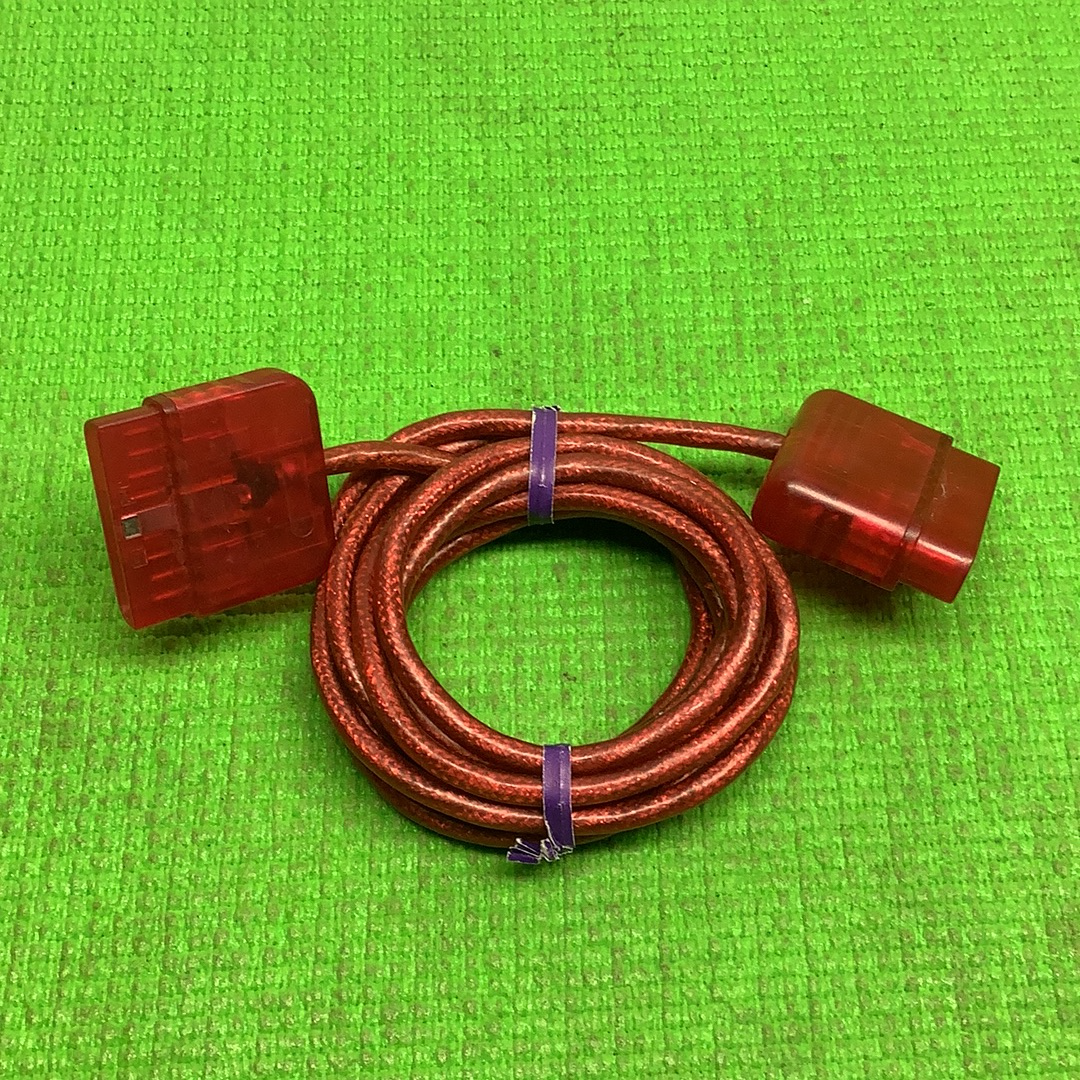 Controller Extension Cord Generic Red - Sony Playstation 1 Sony Playstation 2