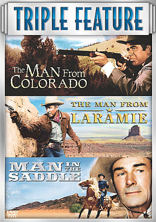 Man From Colorado / Man From Laramie / Man In The Saddle - DVD