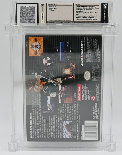 Chrono Trigger SNES 9.8 A++ - NEBRASKA COLLECTION