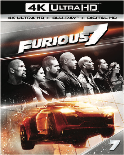 Furious 7 - 4K Blu-ray Action/Adventure 2015 VAR