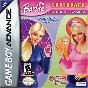 Barbie Superpack: Secret Agen + Groovy Games - GBA