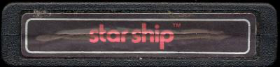 Star Ship (Red Text Label) - Atari 2600