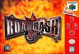 Road Rash 64 (Black Cartridge) - N64