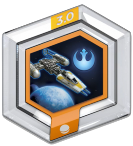 Hexagonal Power Disc | Y-Wing Fighter - Disney Infinity 3.0