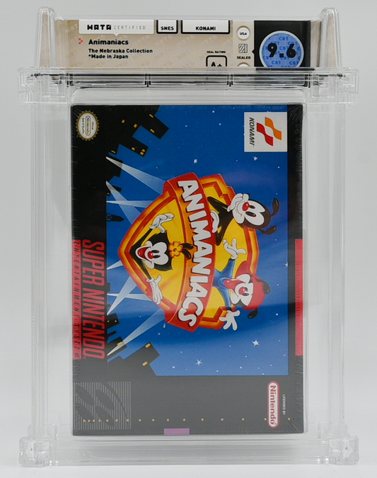 Animaniacs SNES 9.6 A+ - NEBRASKA COLLECTION