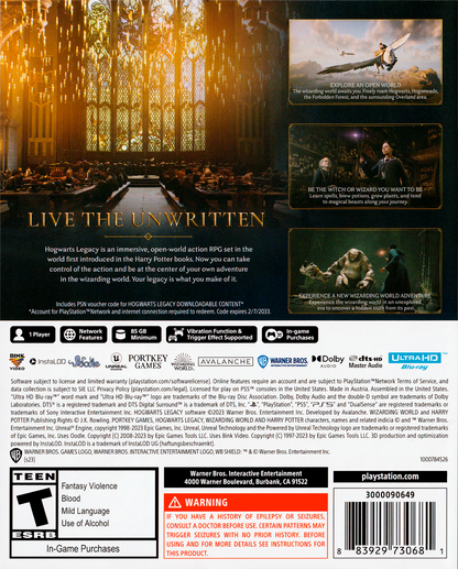 Hogwarts Legacy - PS5