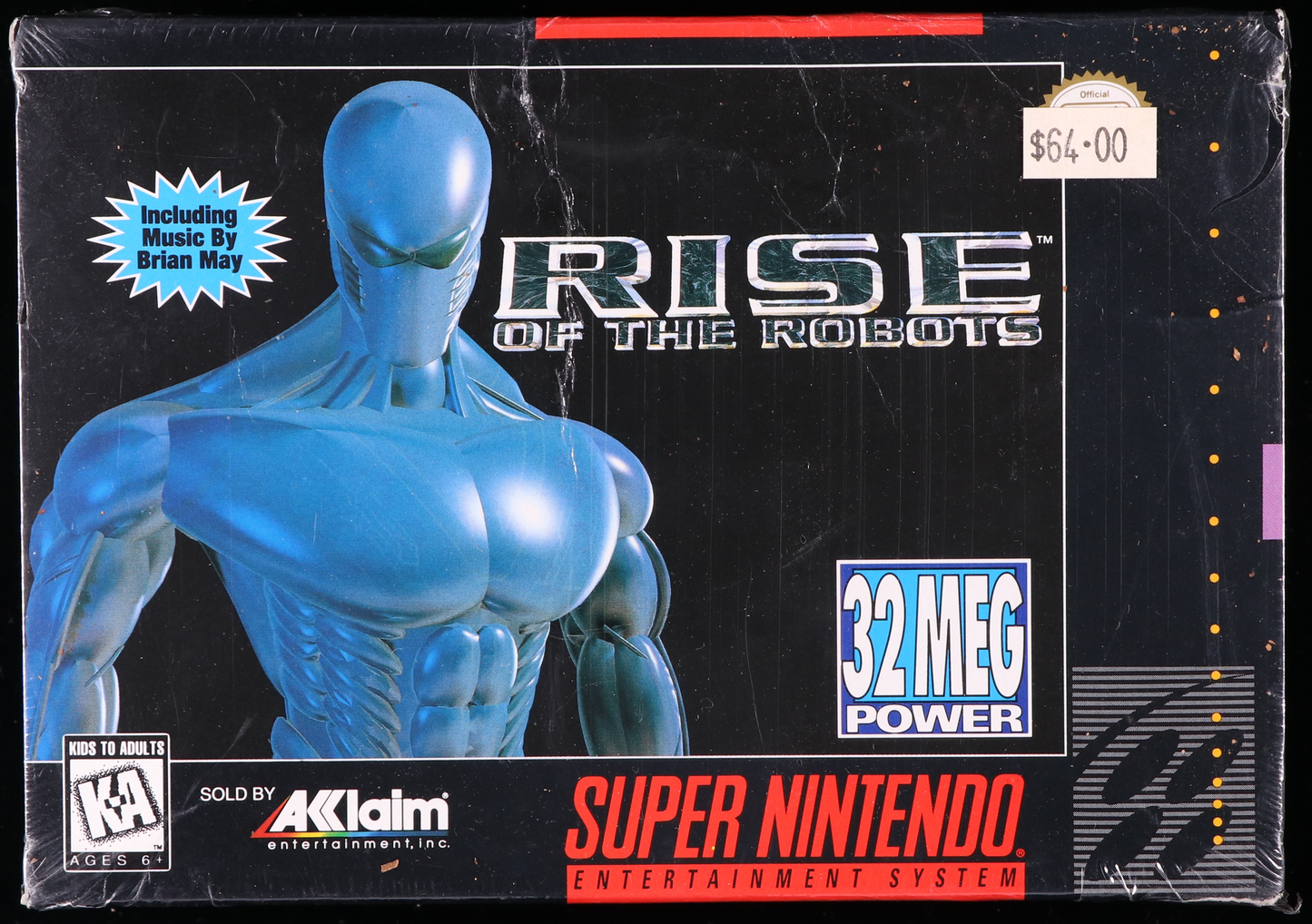 Rise of the Robots SNES 5.0 B+ - NEBRASKA COLLECTION