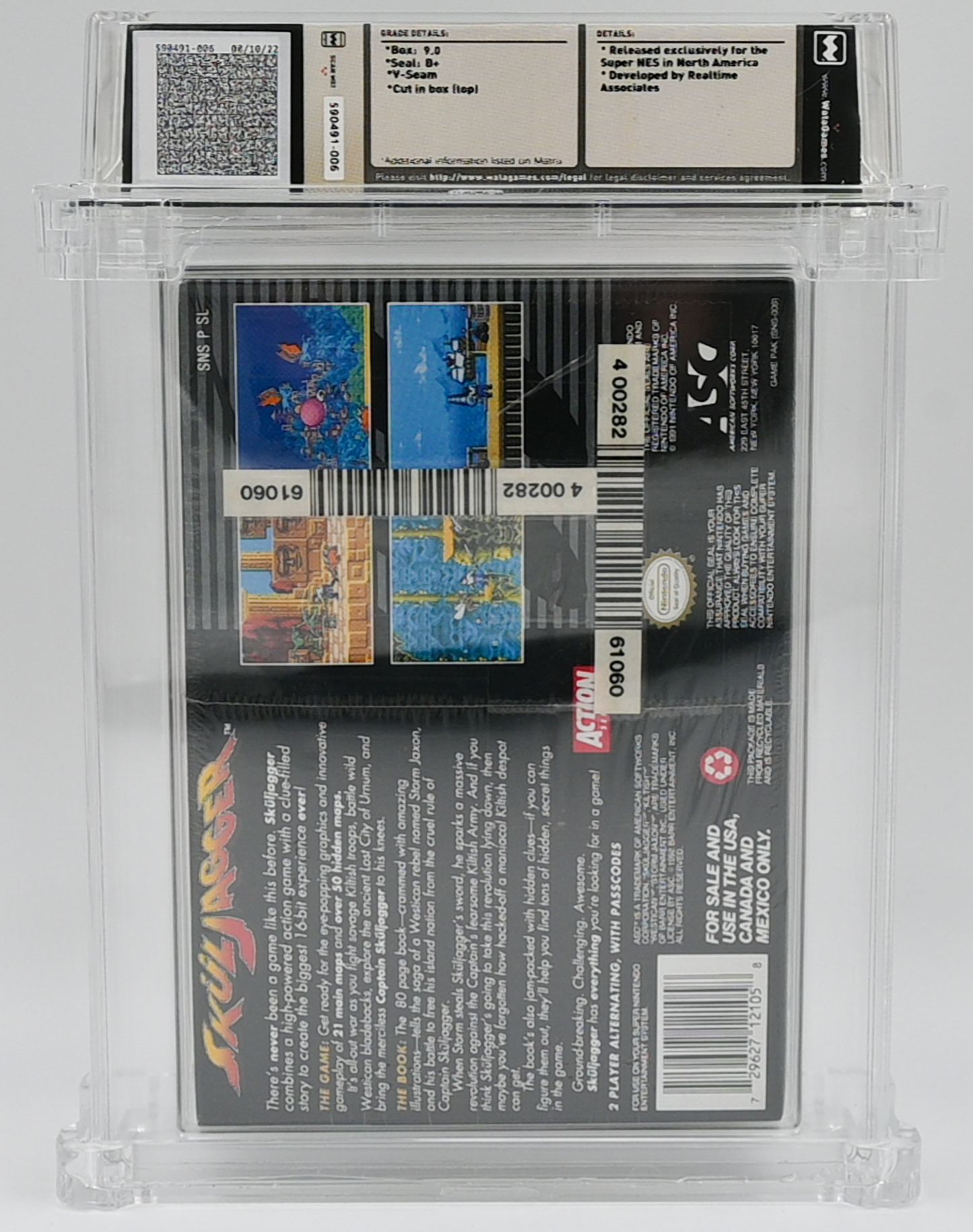 Skuljagger SNES 9.0 B+ - NEBRASKA COLLECTION