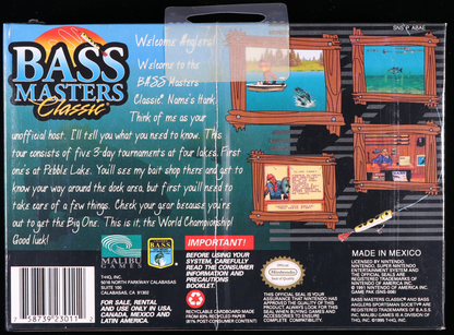 Bass Masters Classic SNES 9.2 A+ - NEBRASKA COLLECTION