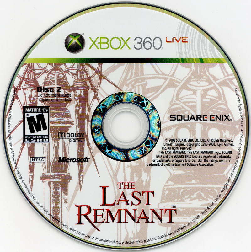 Last Remnant, The - Xbox 360