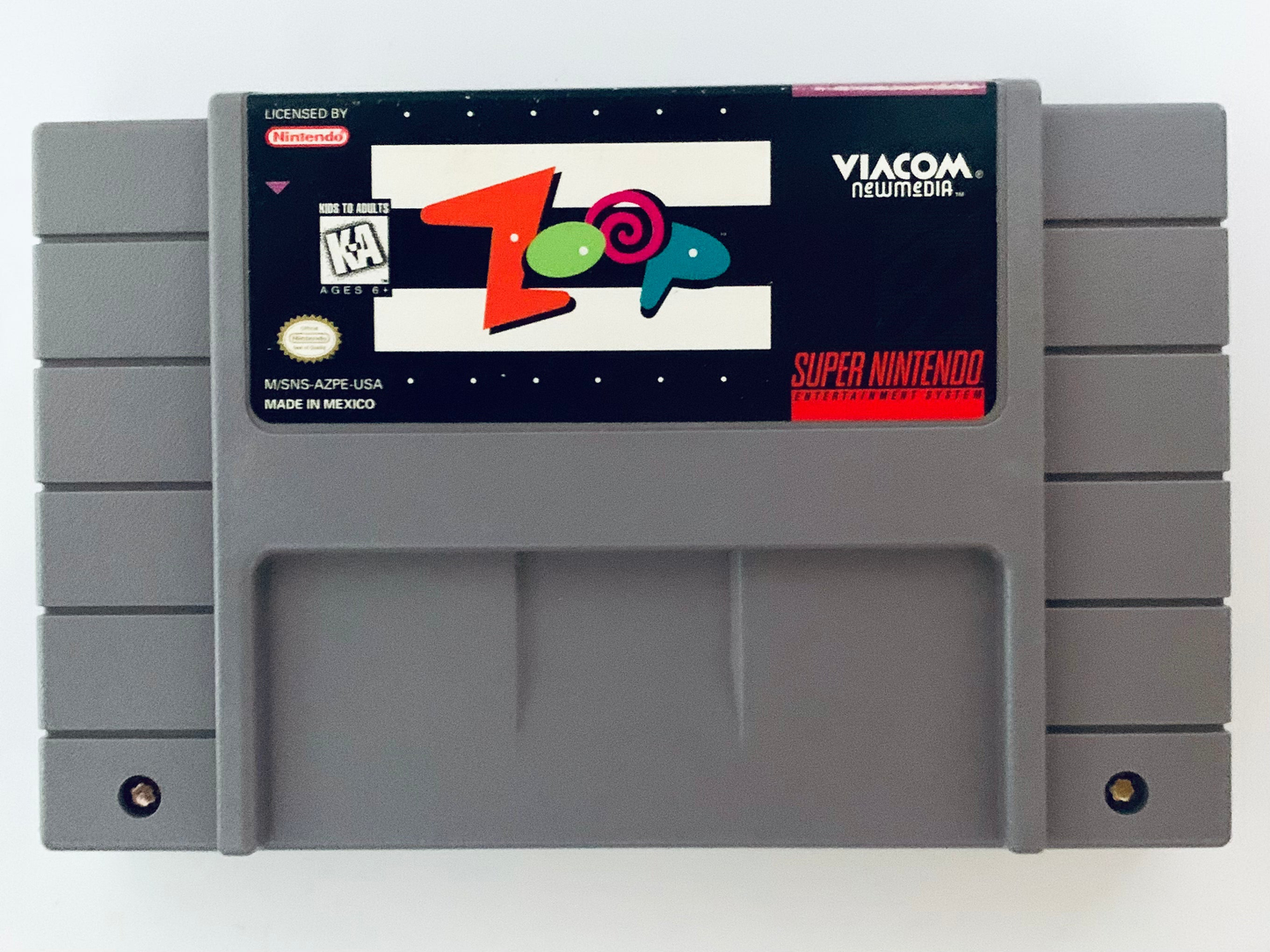 Zoop - SNES
