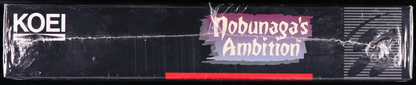Nobunaga's Ambition SNES 9.4 A+ - NEBRASKA COLLECTION