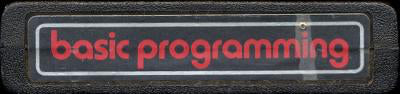 BASIC Programming (Text Label) - Atari 2600