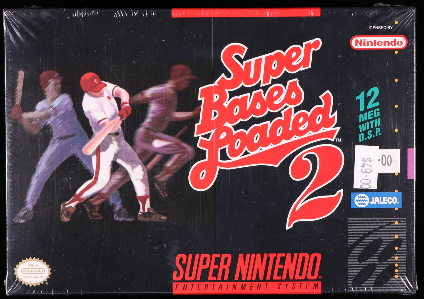 Super Bases Loaded 2 SNES 9.6 A - NEBRASKA COLLECTION