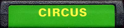 Circus (Green Label) - Atari 2600
