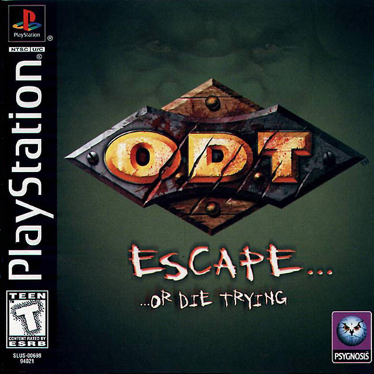 ODT Escape or Die Trying - PS1