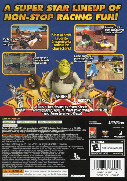 DreamWorks Super Star Kartz - Xbox 360